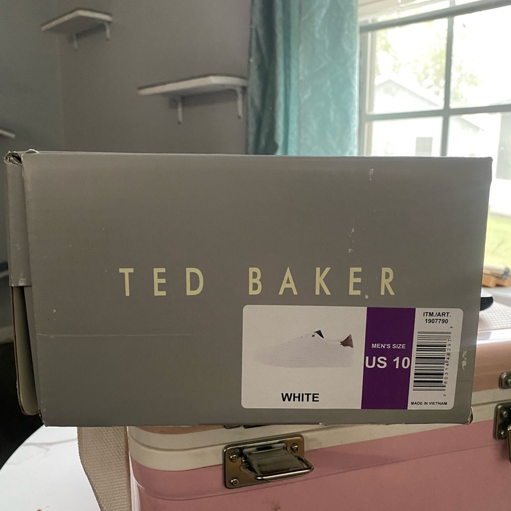 Ted Baker White Men's Sneakers - Picture 3 of 9